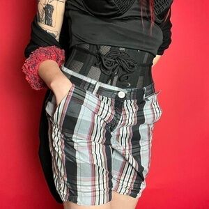 Colourful plaid swim / board shirt  💙🤍​​​​​​​​​​​​​​​​​​​​